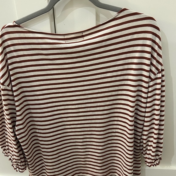 Nation Sandra Striped Boatneck Top - Picture 7 of 11